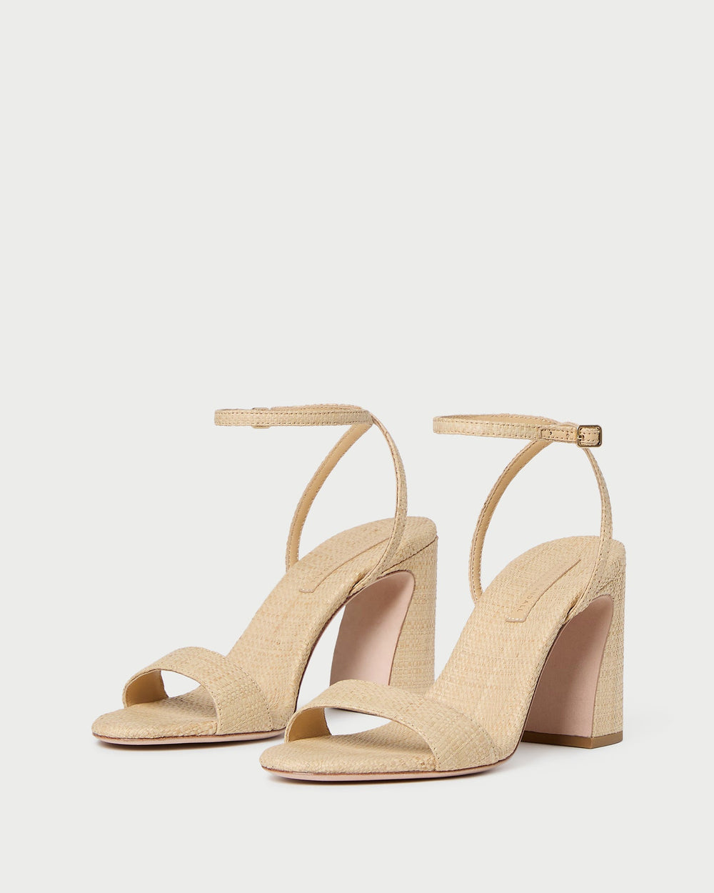 Loeffler Randall Women | Malia Natural Curved-Heel Sandal