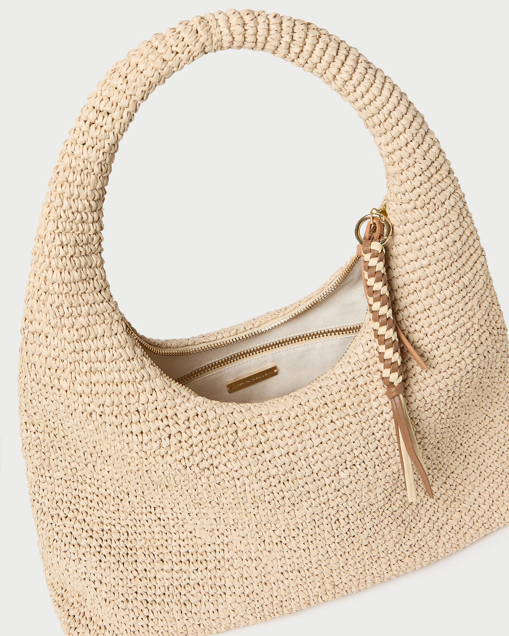 Willow Natural Woven Hobo Bag | Loeffler Randall Women