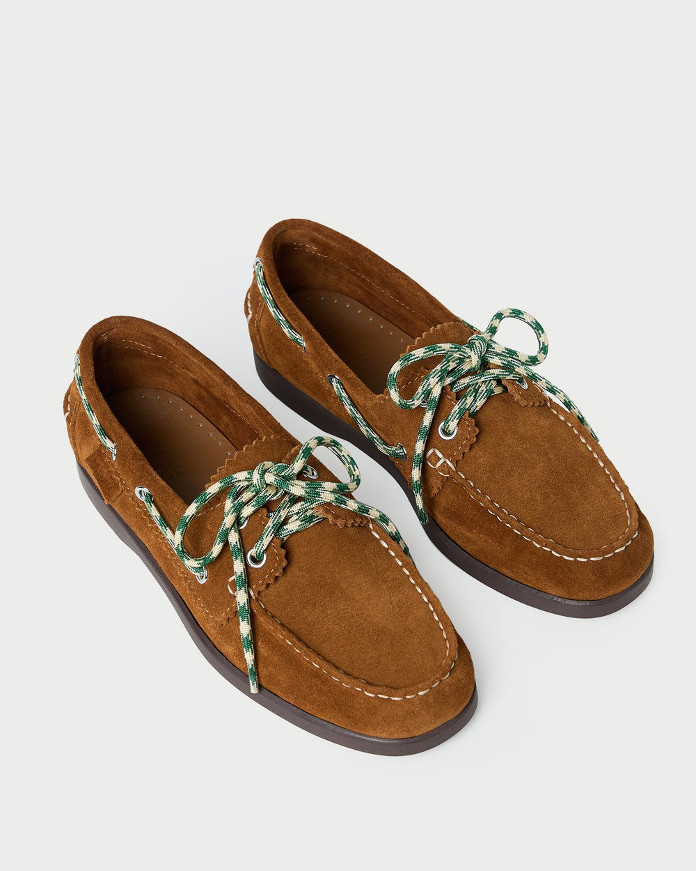 Franco Cacao Suede Boat Shoe | Loeffler Randall Women