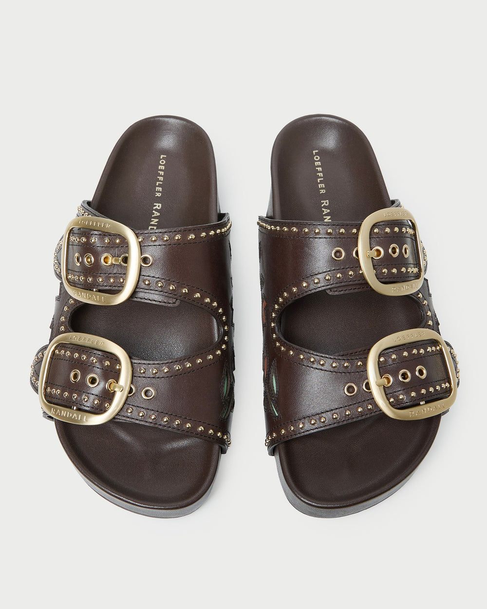 Loeffler Randall Women | Eve Brown Tulip Two-Band Sandal