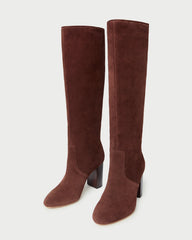 Loeffler Randall Women | Goldy Espresso Suede Tall Boot