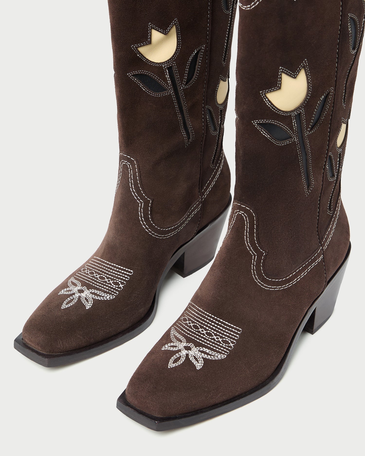 Loeffler Randall Women | Wilder Brown Suede Tulip Boot