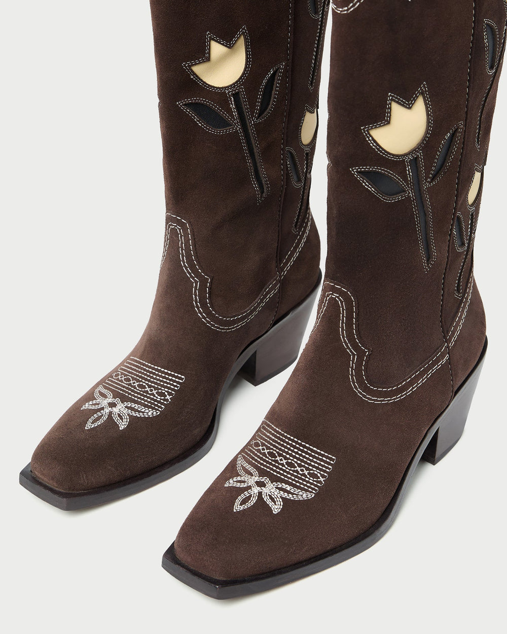 Loeffler Randall Women | Wilder Brown Suede Tulip Boot