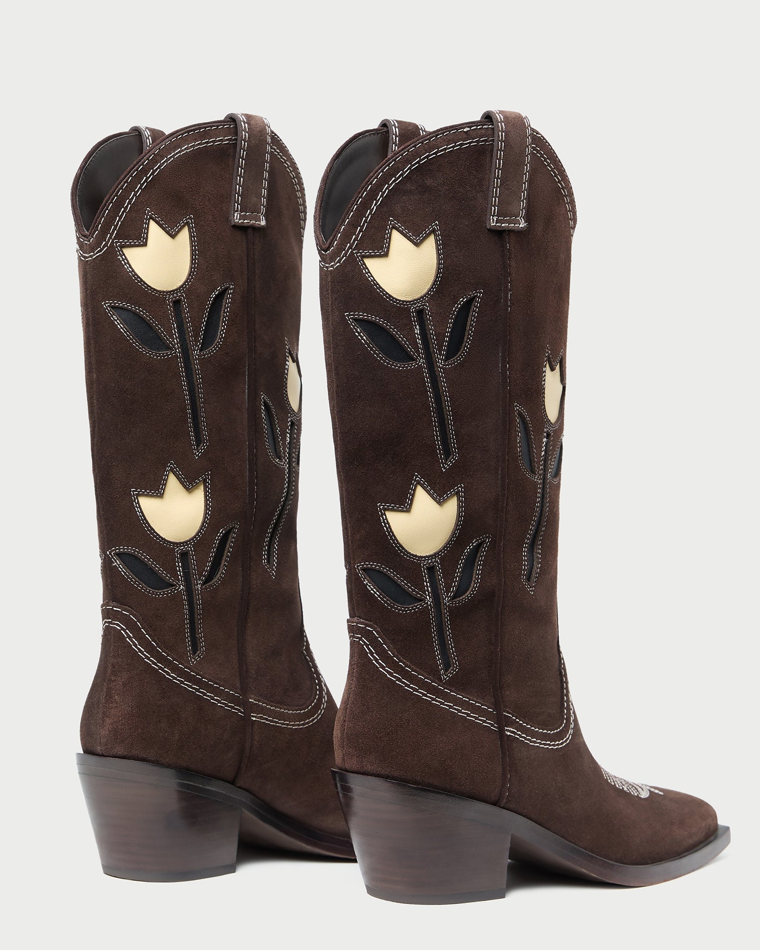 Loeffler Randall Women | Wilder Brown Suede Tulip Boot