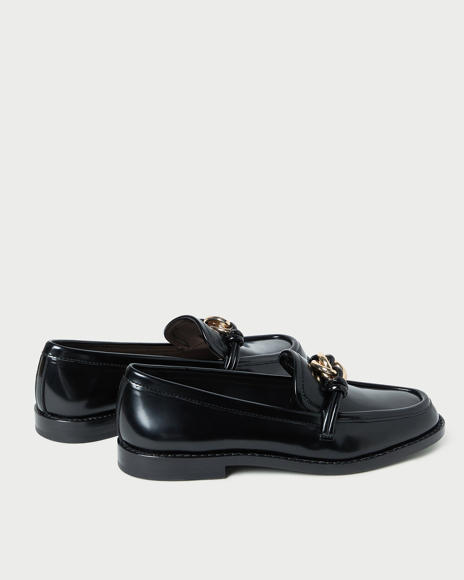 Loeffler Randall Women | Roma Black Leather Loafer