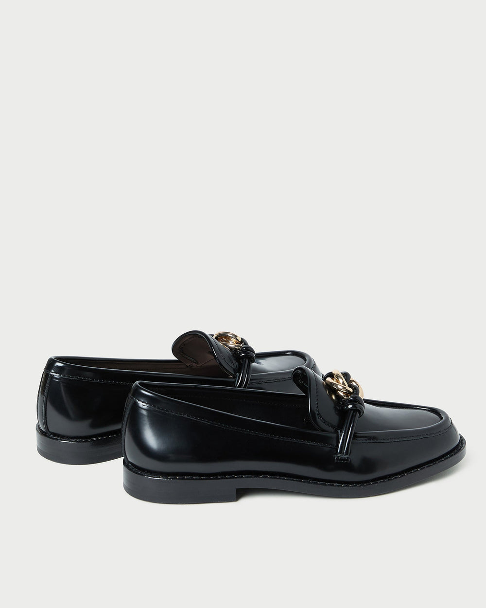 Loeffler Randall Women | Roma Black Leather Loafer