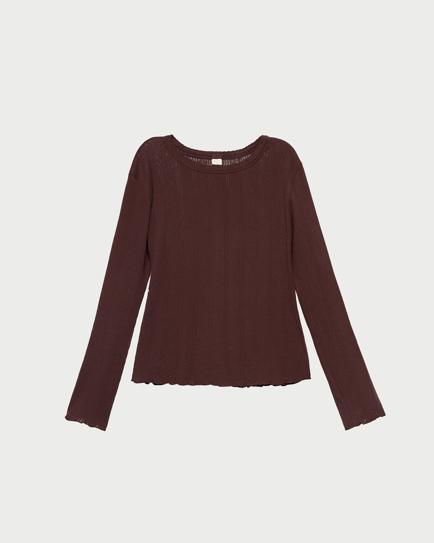 Lolo Pointelle Long-Sleeve Tee | Women Loeffler Randall