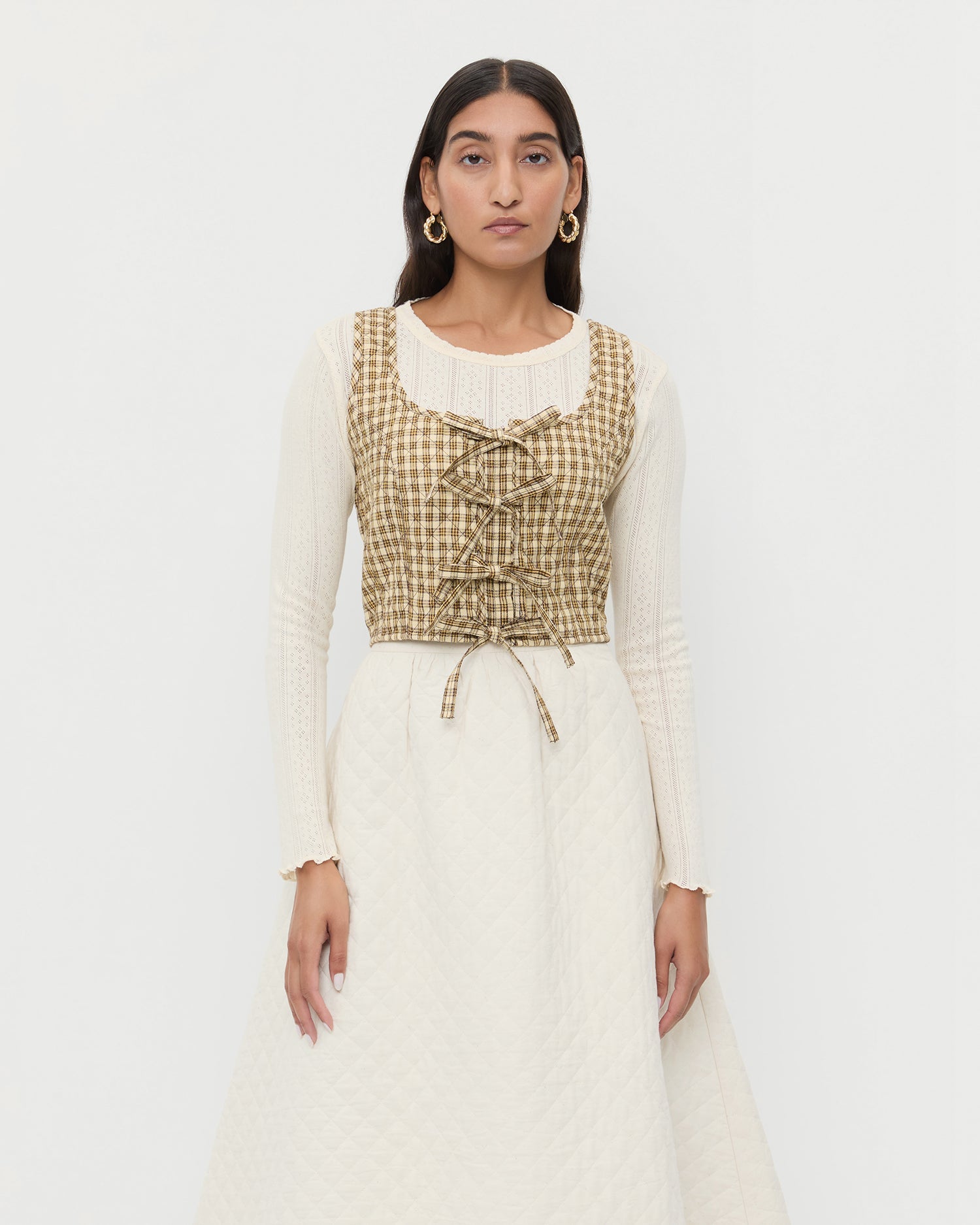 Callista Tie-Front Vest | Women Loeffler Randall