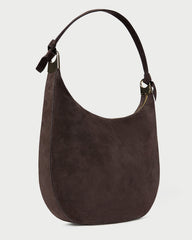 Loeffler Randall Women | Morgan Brown Suede Shoulder Bag