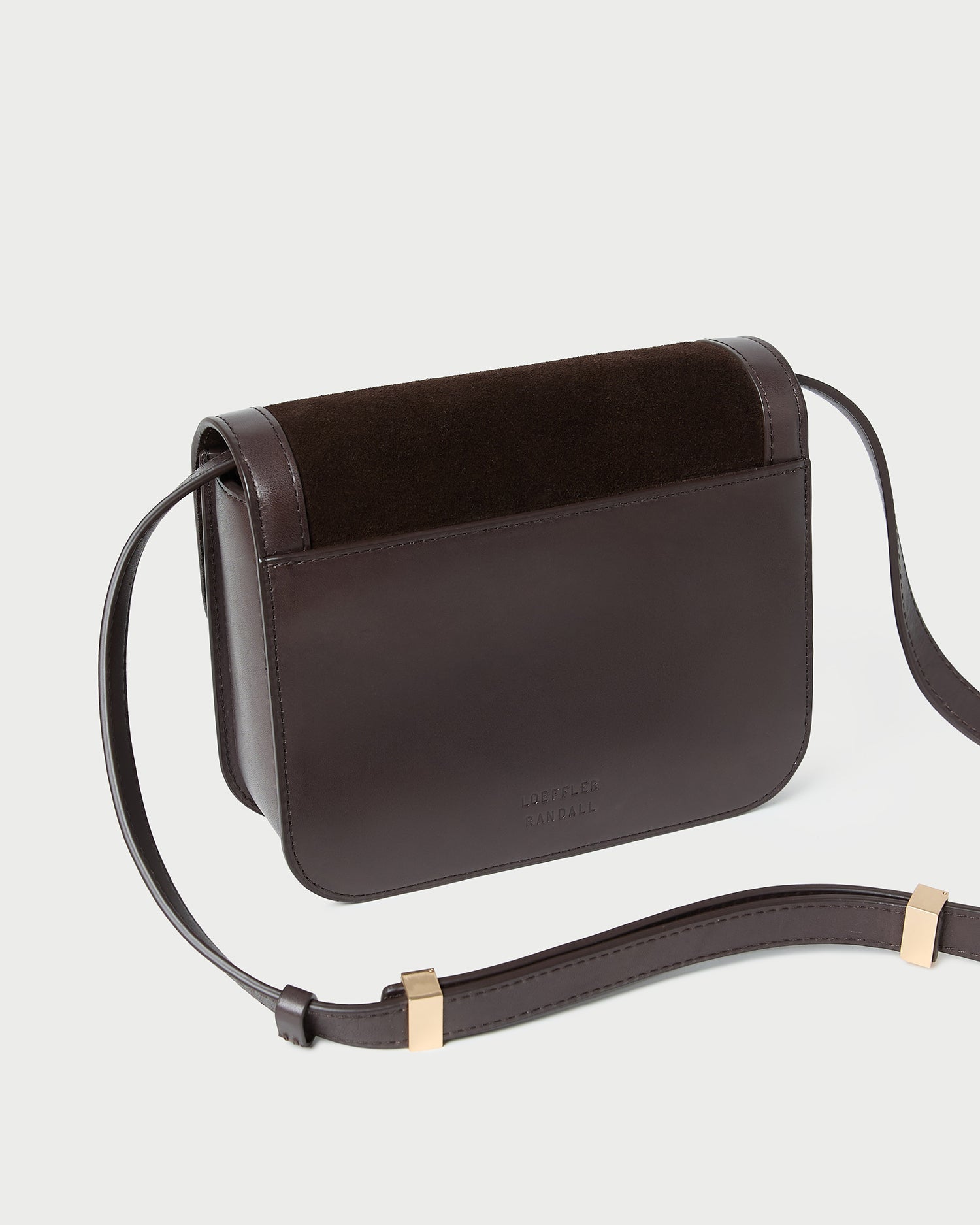 Desi Brown Suede Crossbody | Women Loeffler Randall