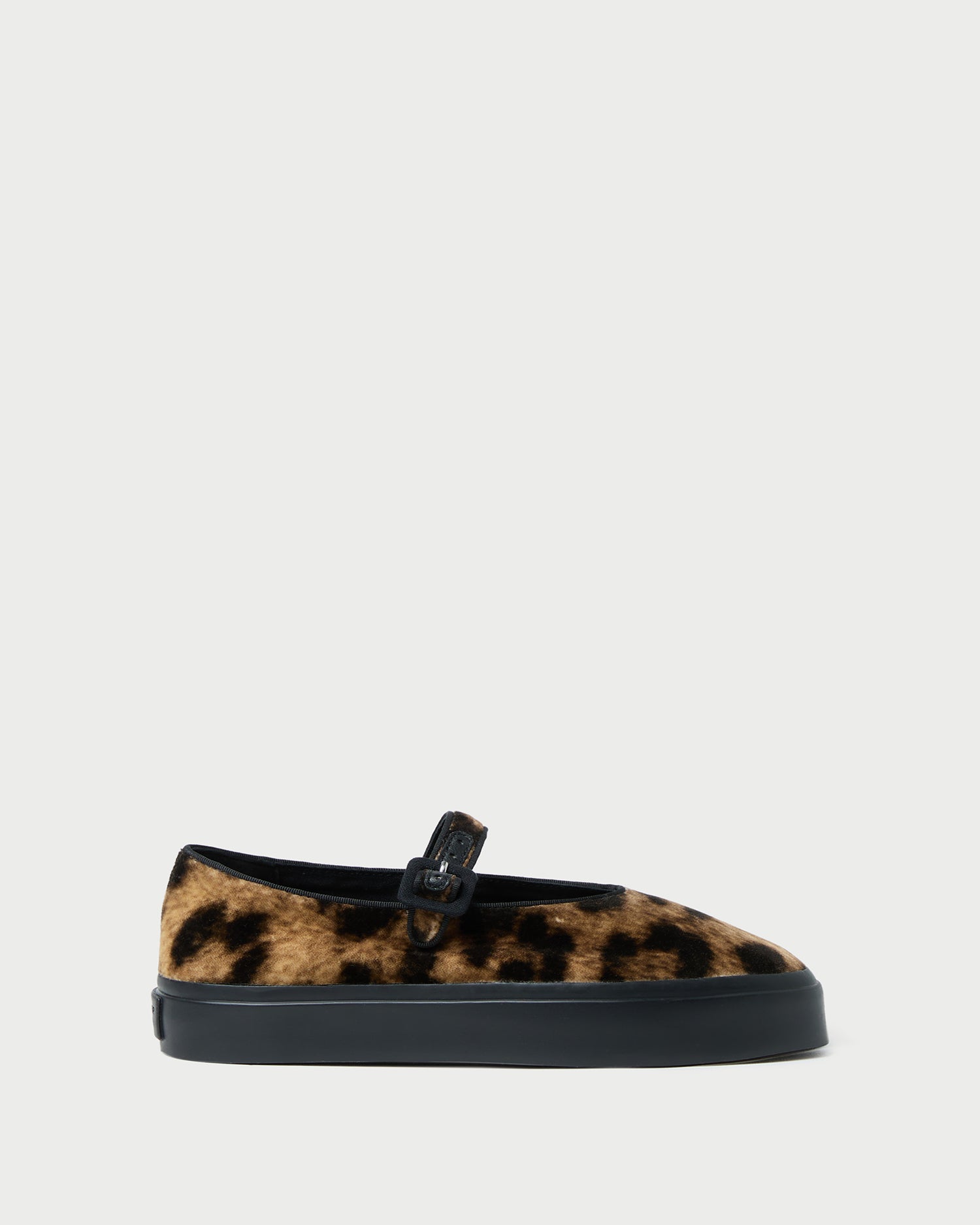 Loeffler Randall Women | Cooper Leopard Velvet Mary Jane Sneaker