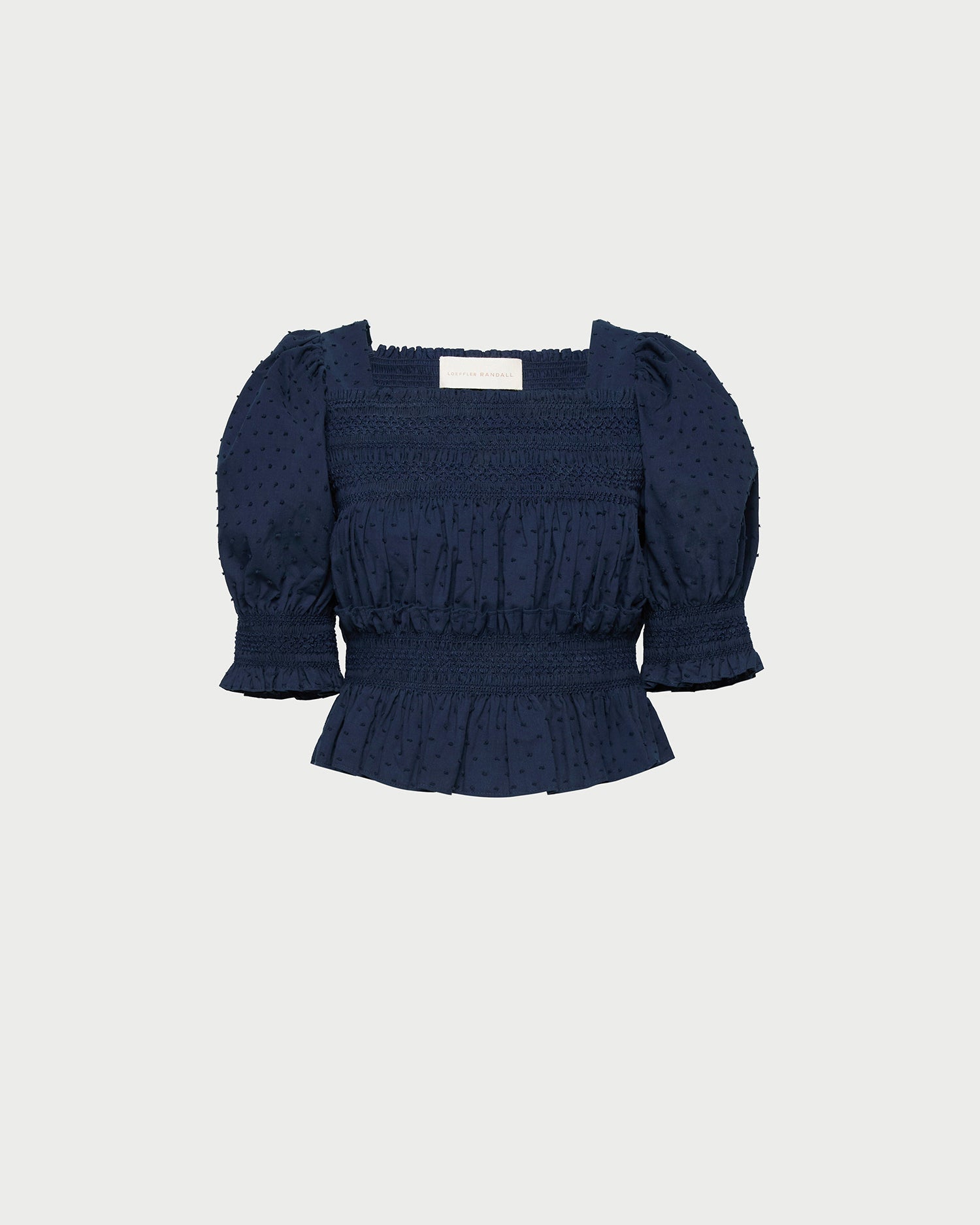 Nicola Smocked Blouse | Women Loeffler Randall