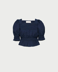Nicola Smocked Blouse | Women Loeffler Randall