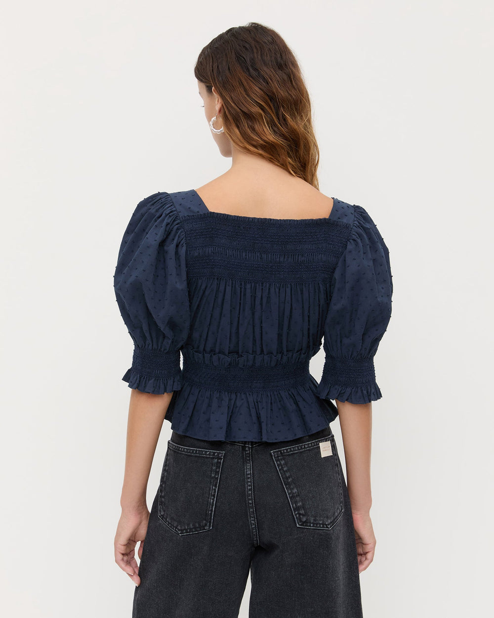 Nicola Smocked Blouse | Women Loeffler Randall