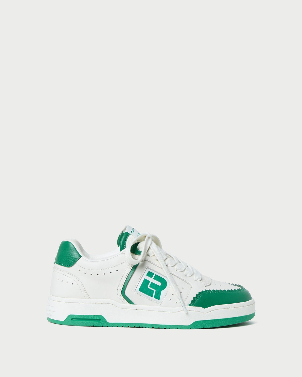 Topspin Cream/Green Court Sneaker | Women Loeffler Randall