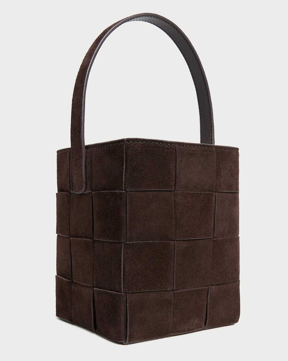 Loeffler Randall Women | Laith Brown Suede Bucket Bag