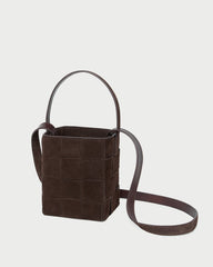 Loeffler Randall Women | Laith Brown Suede Bucket Bag