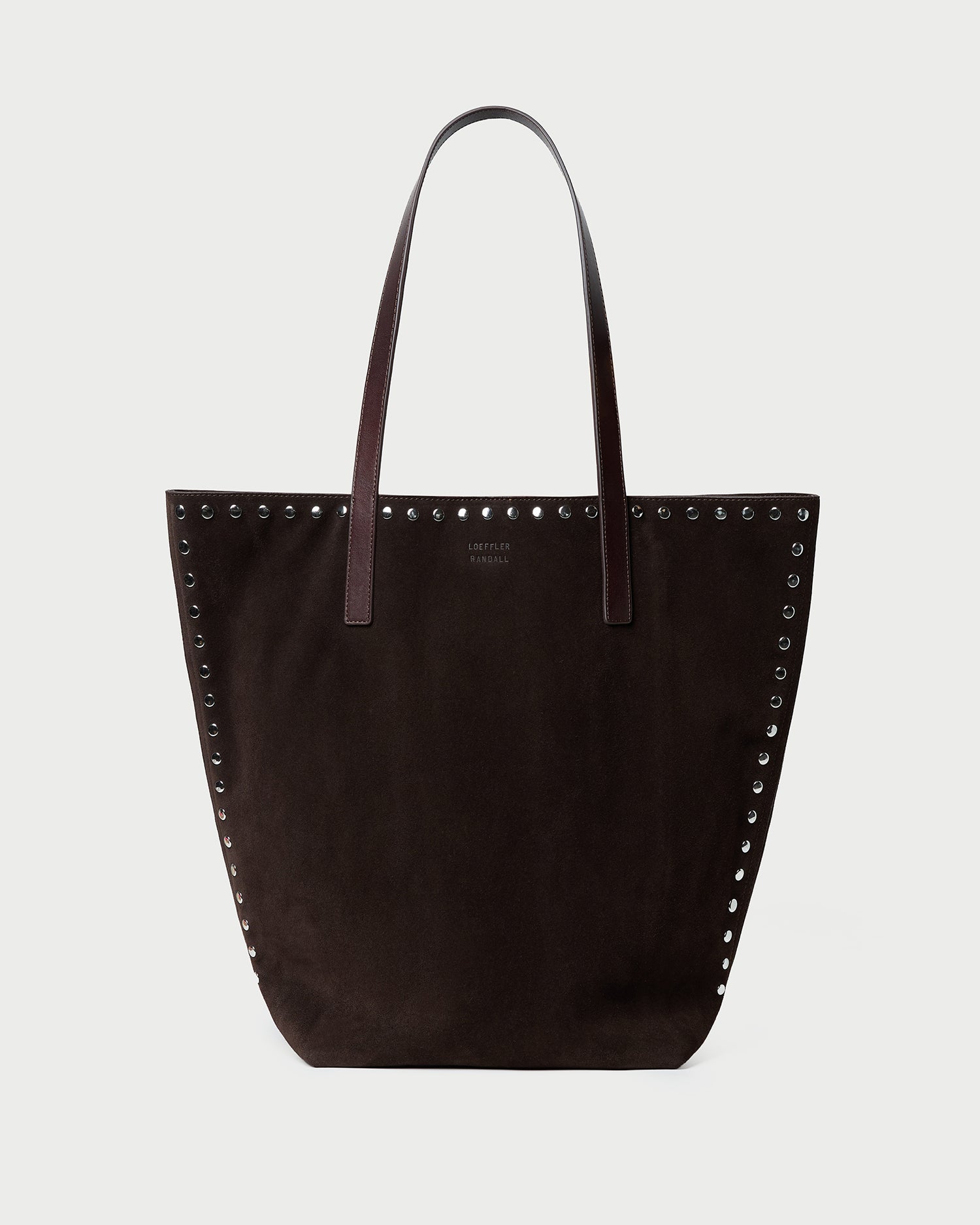 Loeffler Randall Women | Walker Brown/Silver Suede Tote