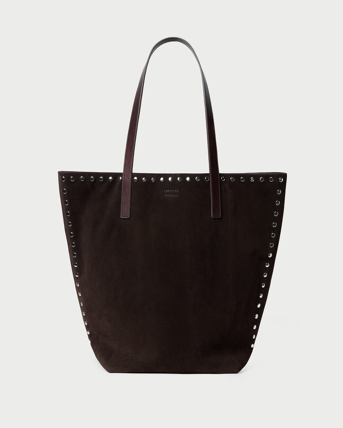 Loeffler Randall Women | Walker Brown/Silver Suede Tote