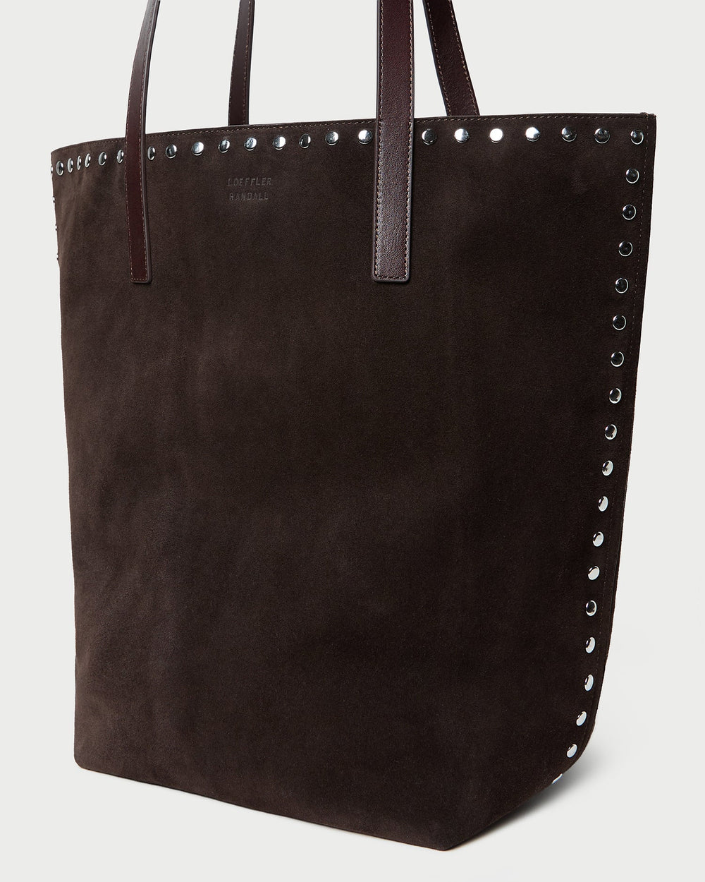 Loeffler Randall Women | Walker Brown/Silver Suede Tote