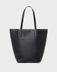 Walker Black/Silver Leather Tote | Loeffler Randall Women