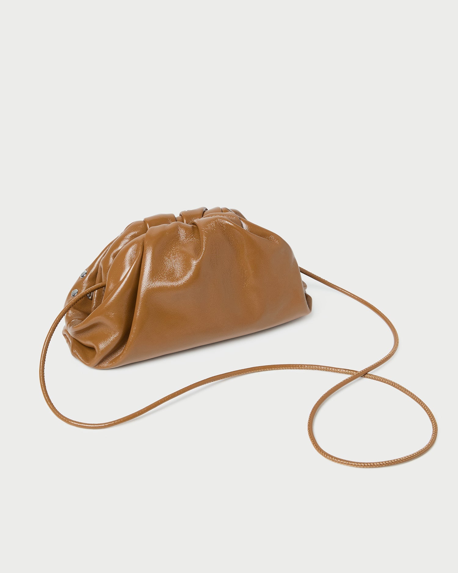 Loeffler Randall Women | Bailey Safari/Silver Leather Dome Clutch