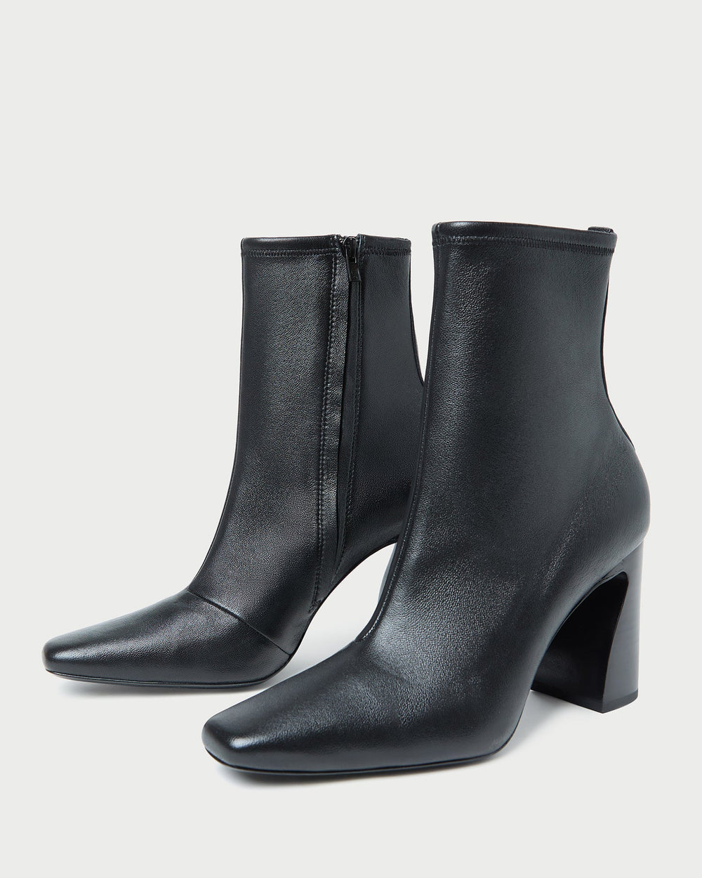 Chloe Black Leather Ankle Boot | Women Loeffler Randall