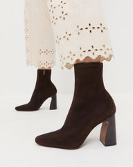 Loeffler Randall Women | Chloe Brown Suede Ankle Boot