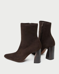 Loeffler Randall Women | Chloe Brown Suede Ankle Boot