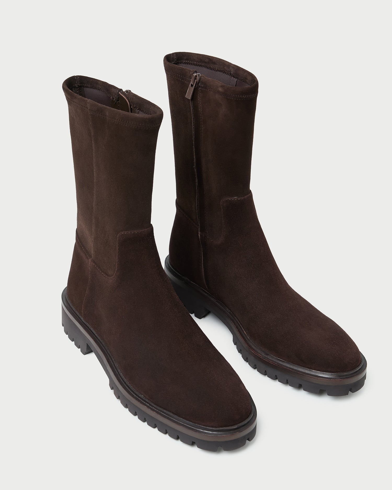 Danny Brown Suede Lug Boot | Women Loeffler Randall