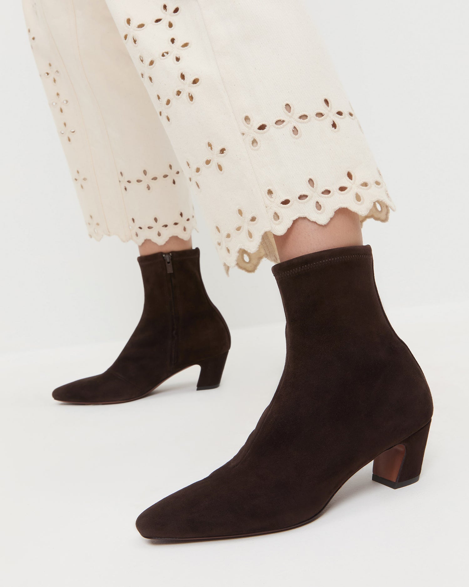 Doria Brown Suede Ankle Boot | Loeffler Randall Women