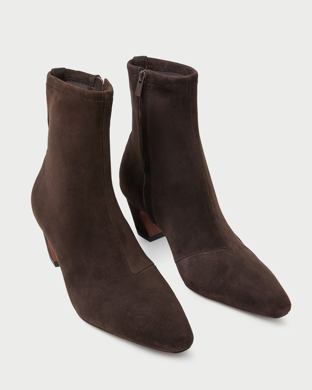 Doria Brown Suede Ankle Boot | Loeffler Randall Women