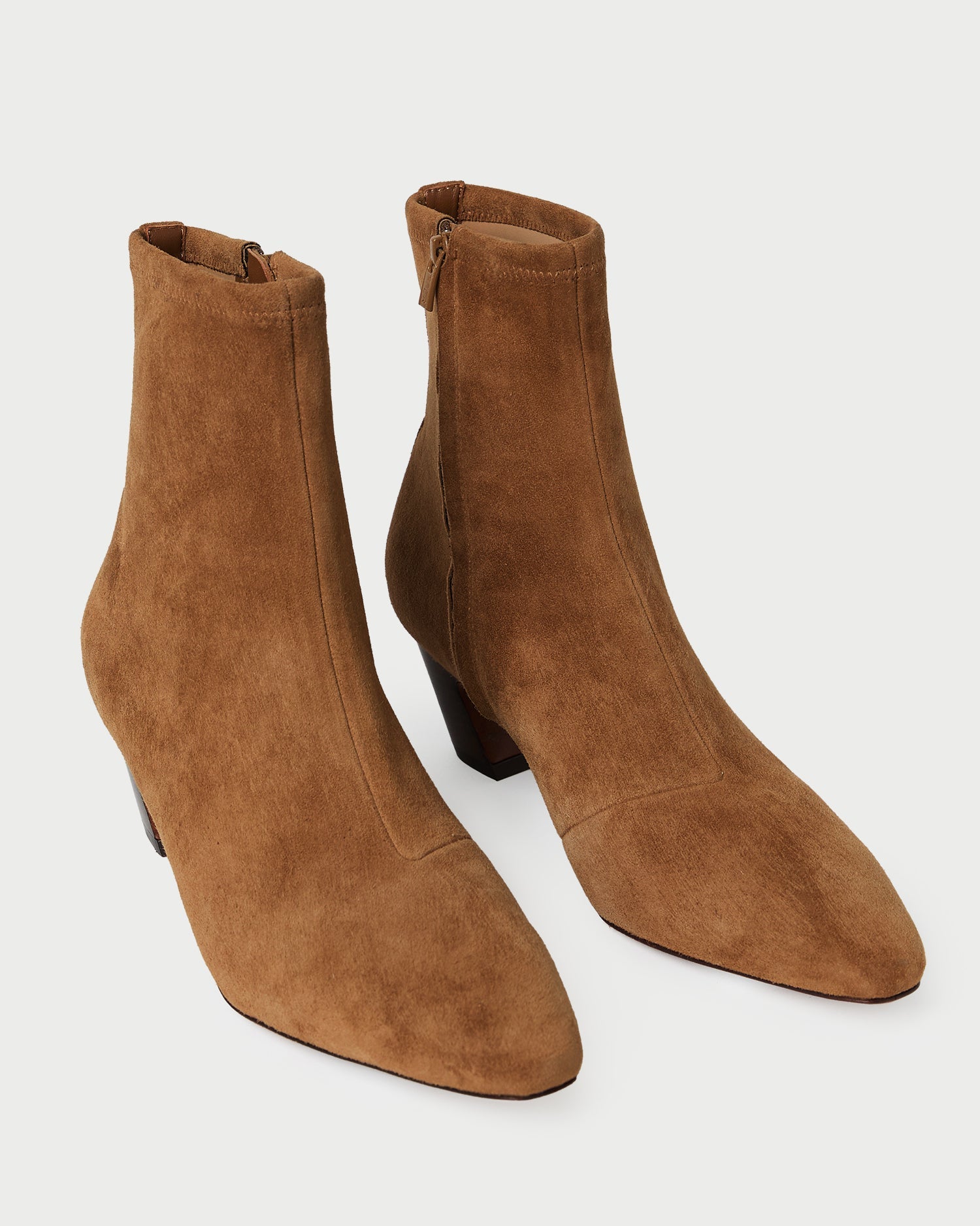 Loeffler Randall Women | Doria Cacao Suede Ankle Boot