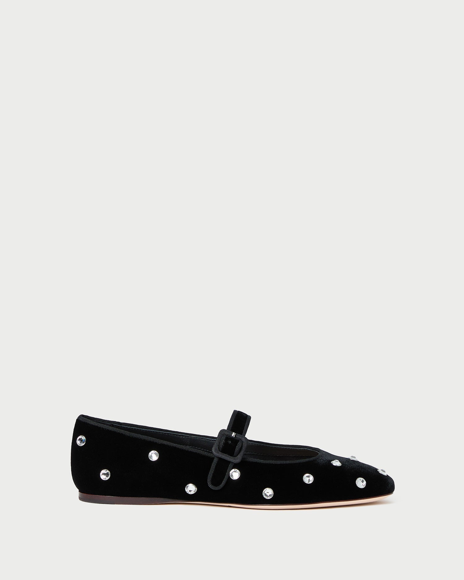 Ginger Black/Crystal Velvet Mary Jane | Loeffler Randall Women