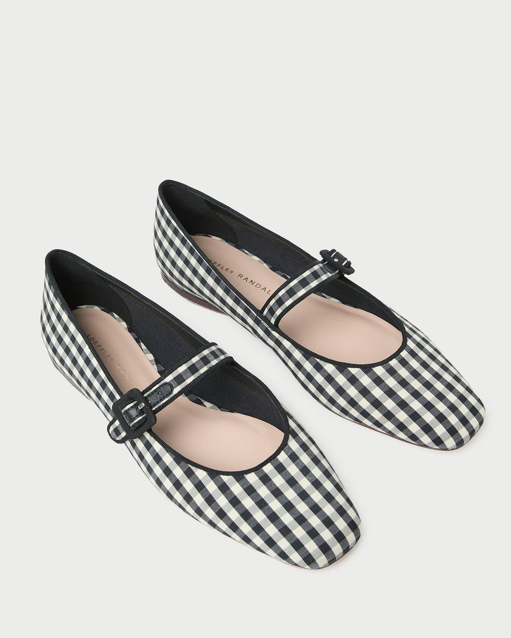 Loeffler Randall Women | Ginger Black/White Gingham Mary Jane