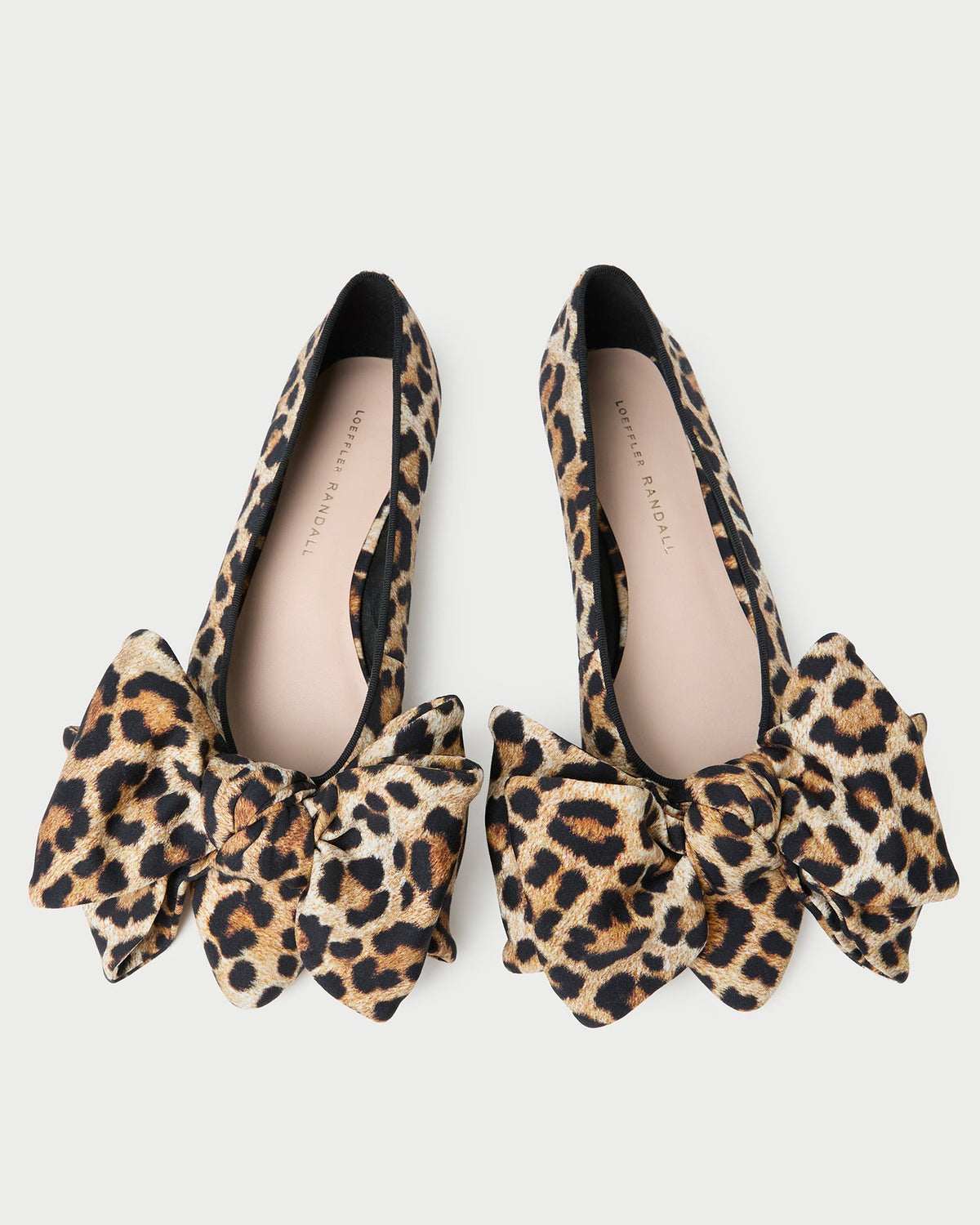 Noa Leopard Jersey Bow Flat | Loeffler Randall Women