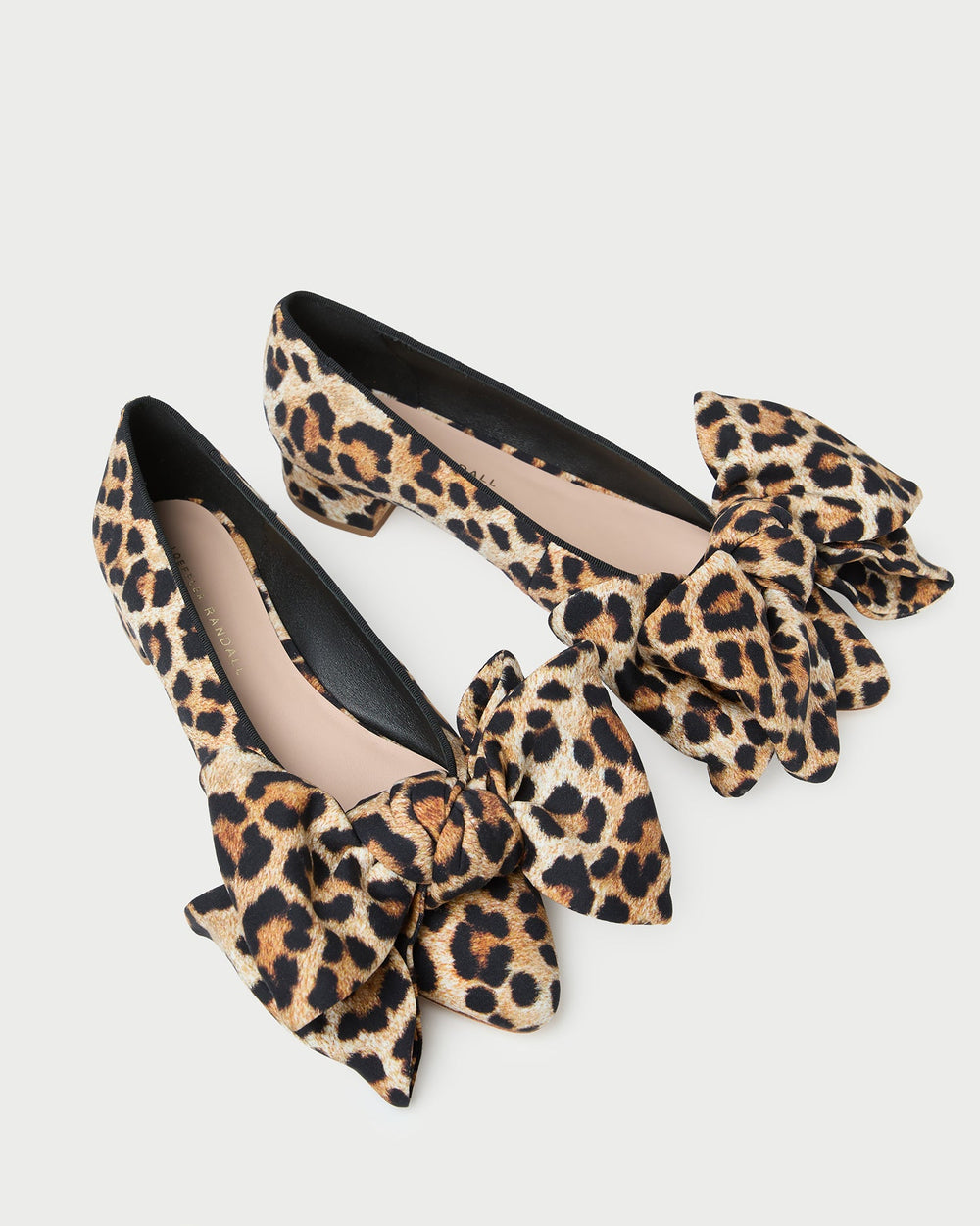 Noa Leopard Jersey Bow Flat | Loeffler Randall Women