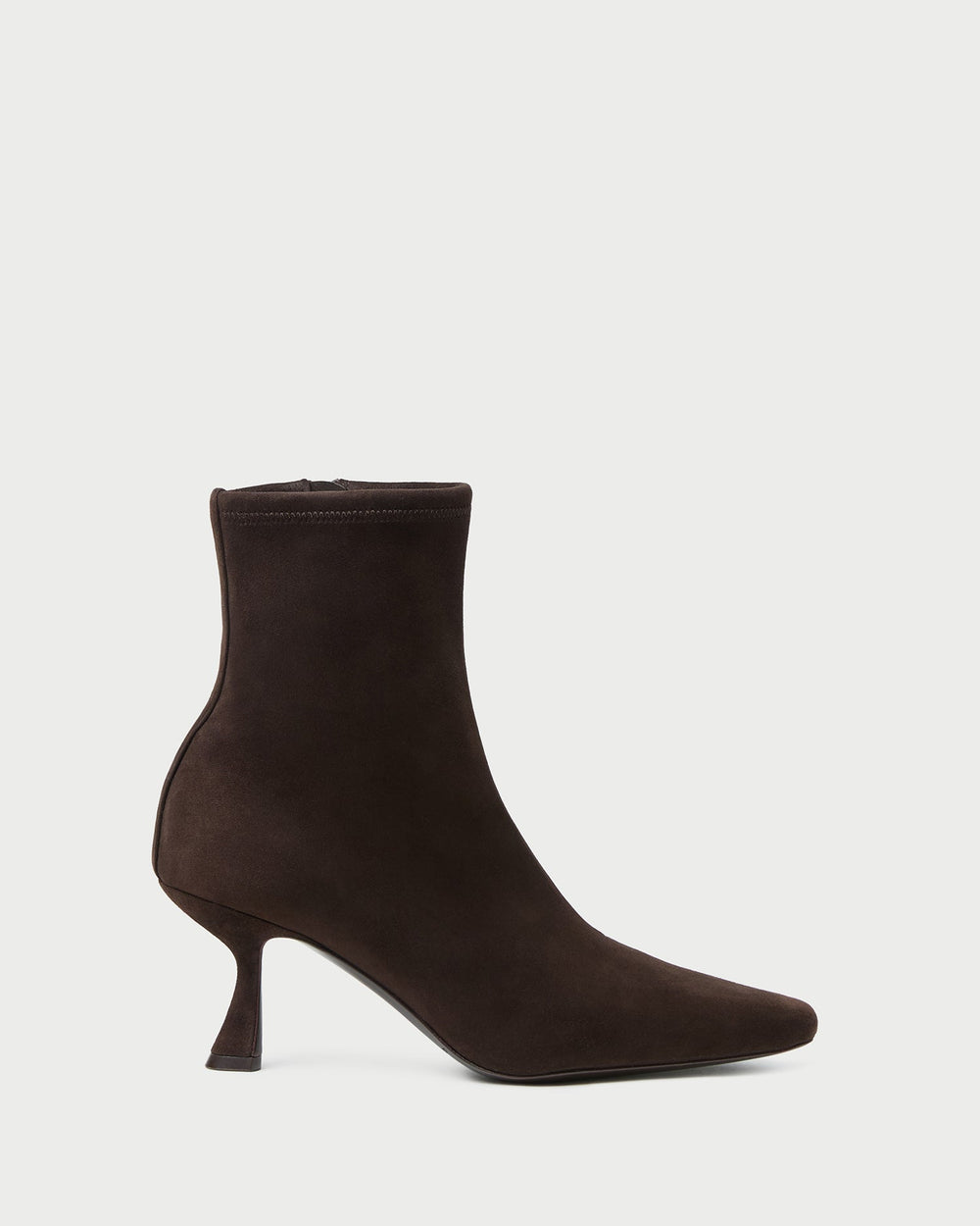 Loeffler Randall Women | Thandy Brown Suede Curved Heel Bootie