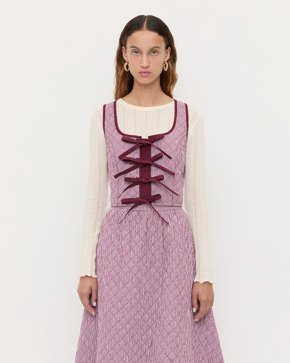 Callista Tie-Front Vest | Women Loeffler Randall