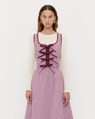 Callista Tie-Front Vest | Women Loeffler Randall