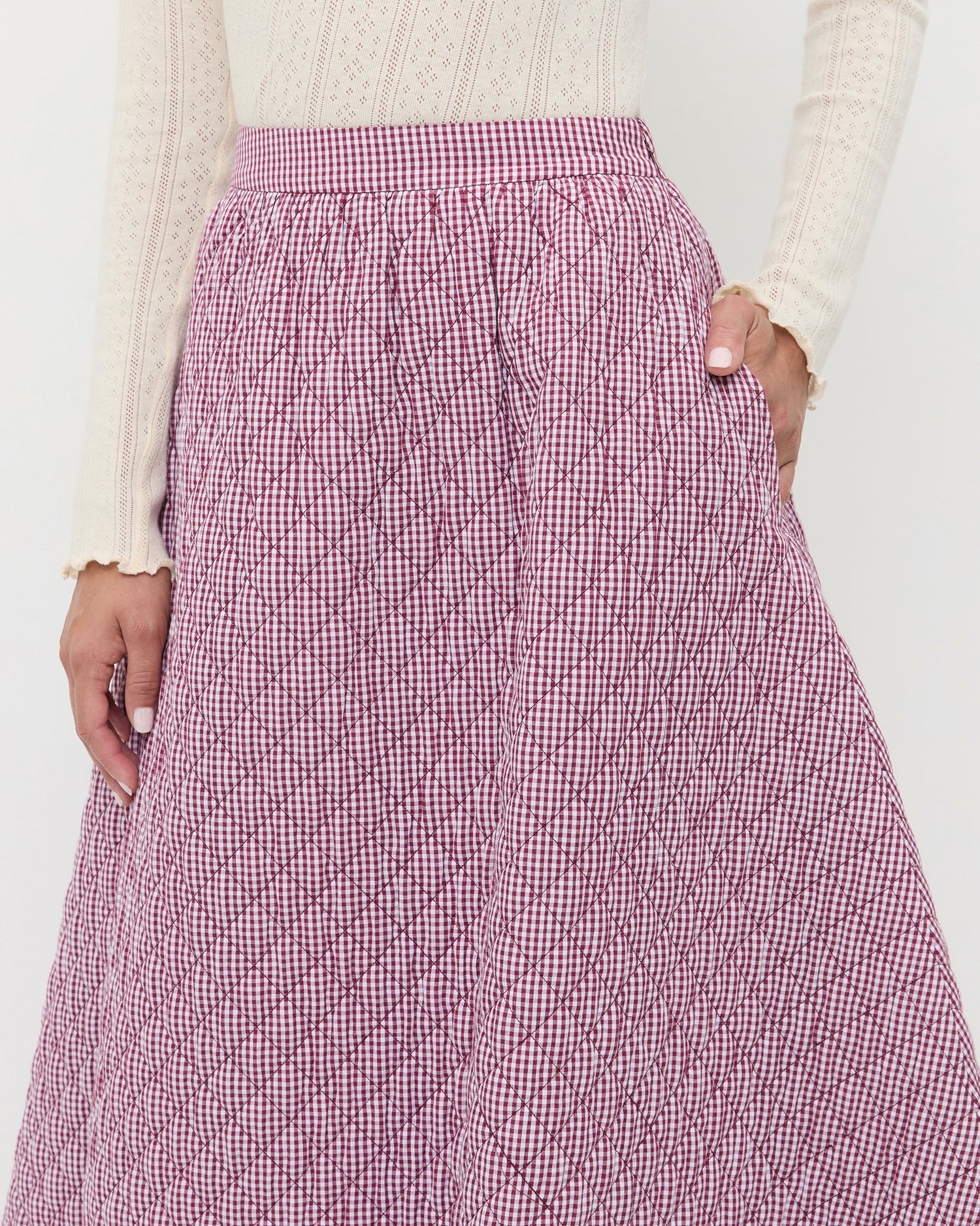 Loeffler Randall Women | Clara Quilted Skirt