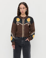 Loeffler Randall Women | Linda Intarsia Cardigan