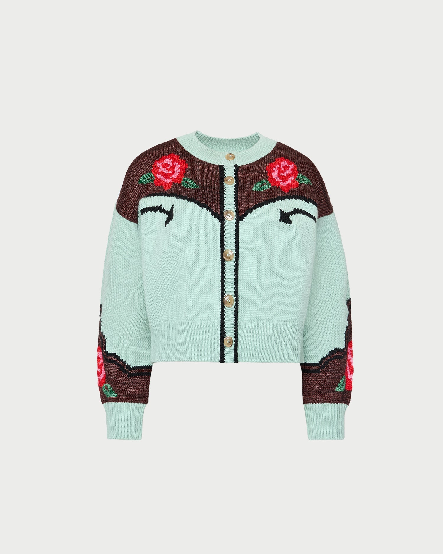 Loeffler Randall Women | Linda Intarsia Cardigan