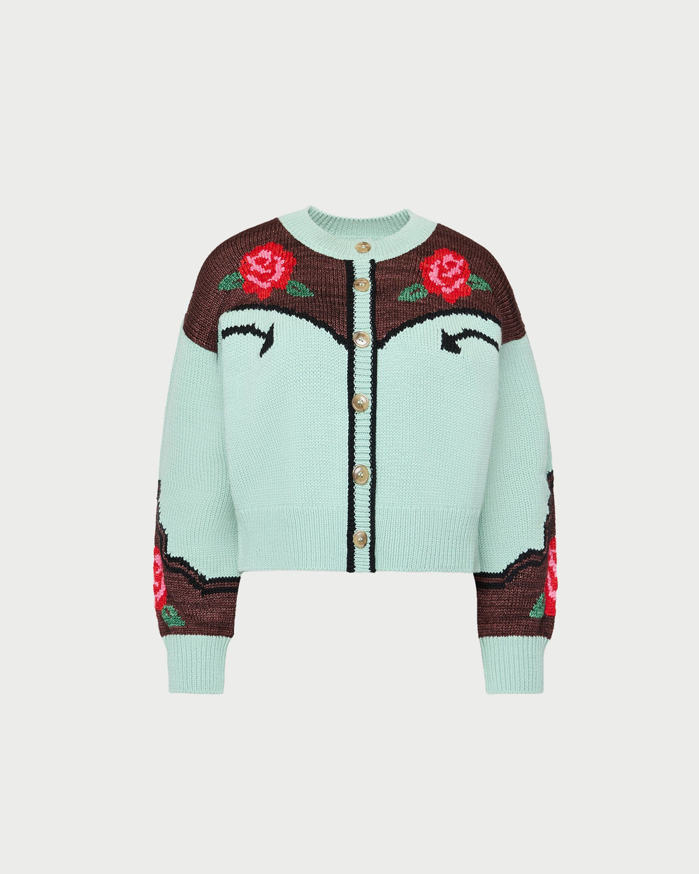Loeffler Randall Women | Linda Intarsia Cardigan