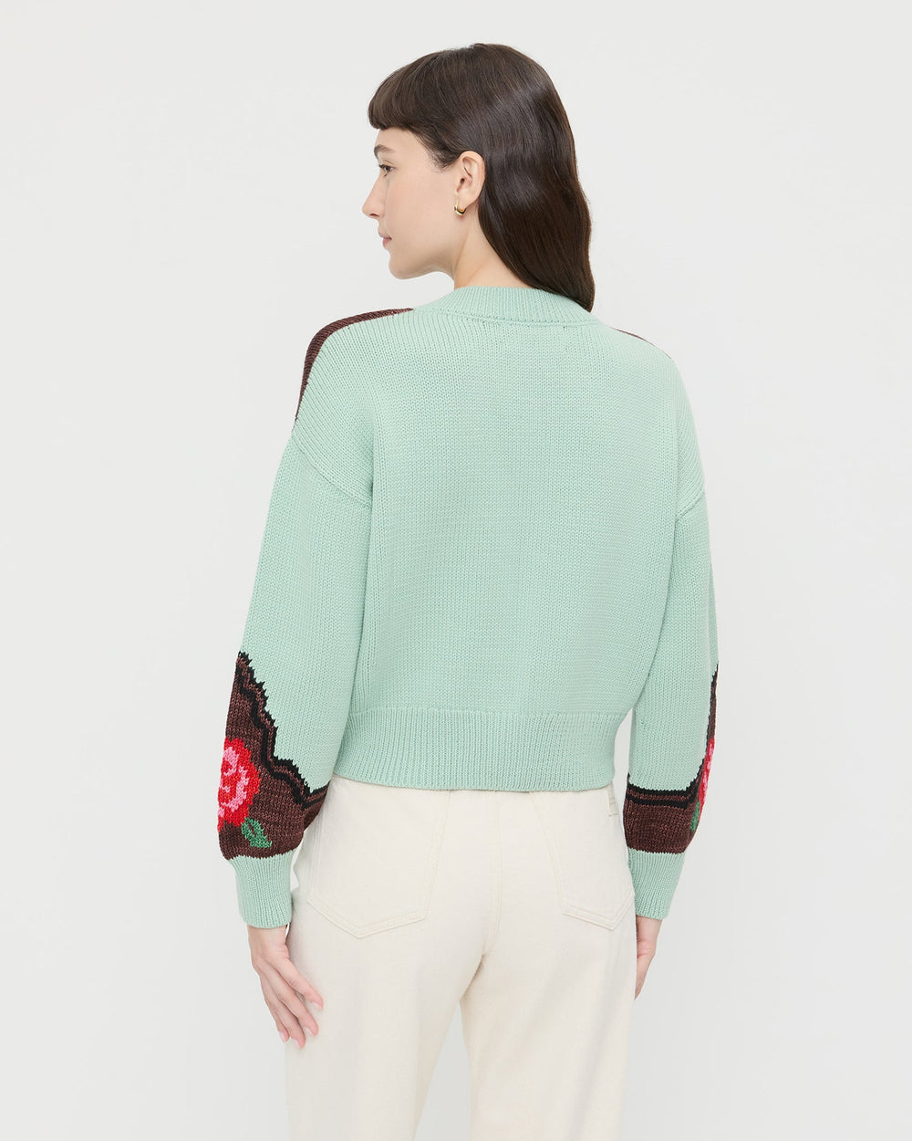 Loeffler Randall Women | Linda Intarsia Cardigan