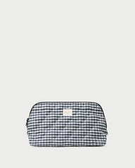 Loeffler Randall Women | Frances Black/White Gingham Cosmetic Pouch