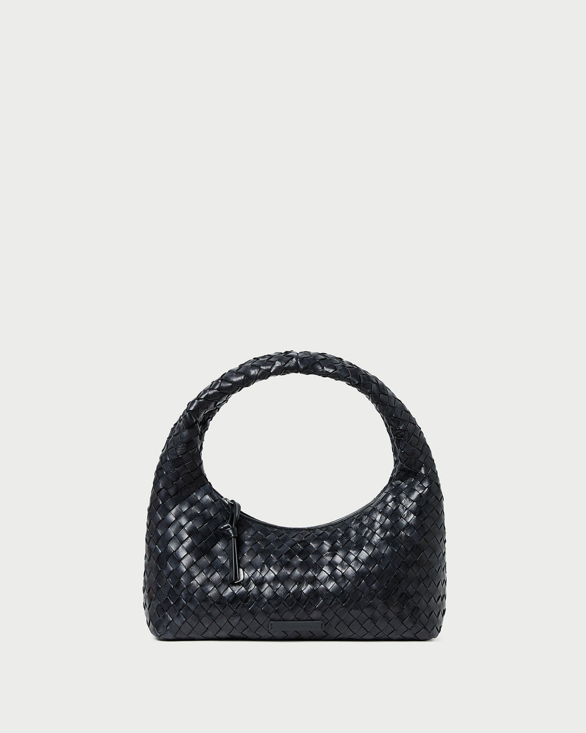 Mercer Black Woven Shoulder Bag | Women Loeffler Randall