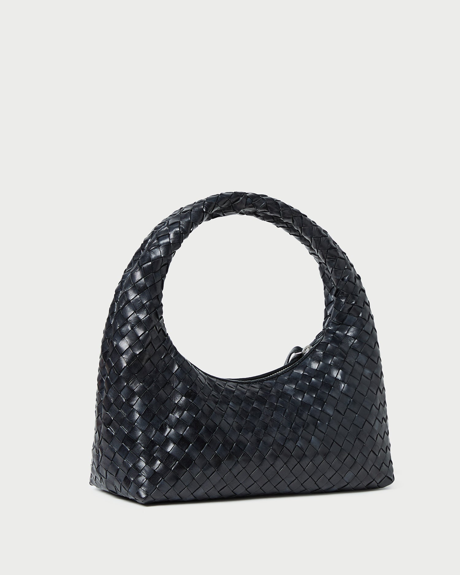 Mercer Black Woven Shoulder Bag | Women Loeffler Randall
