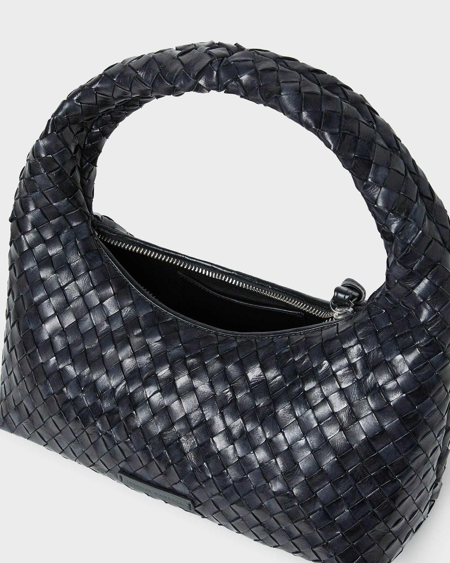 Mercer Black Woven Shoulder Bag | Women Loeffler Randall