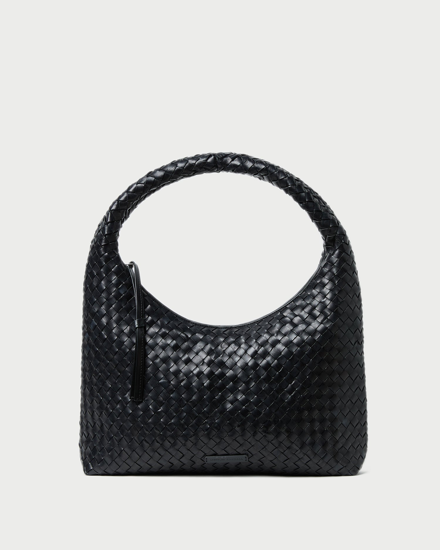 Willow Black Woven Hobo Bag | Loeffler Randall Women